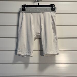 DSG Men's White Compression Shorts